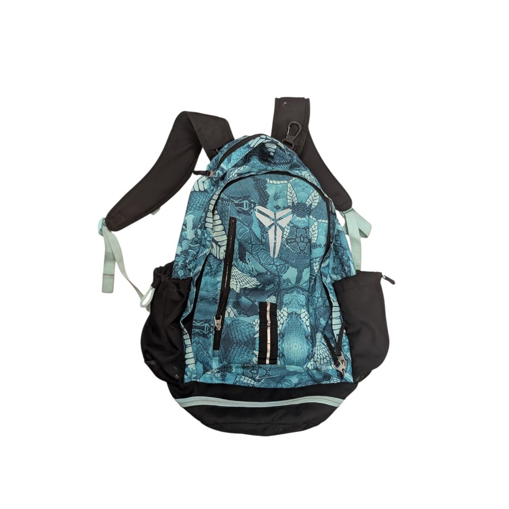 Nike Kobe Bryant Mamba Basketball Backpack Blue Snakeskin BA4738-444